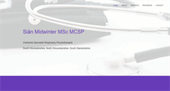 Desktop Screenshot of midwinter-physiotherapy.co.uk